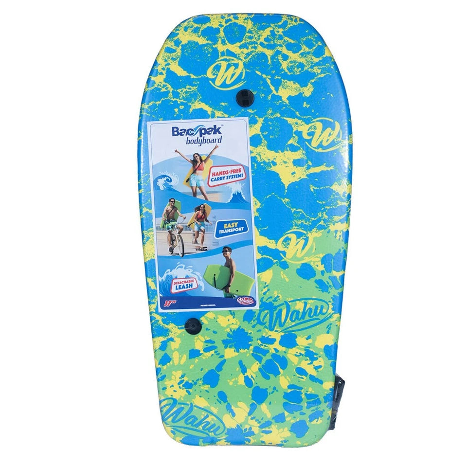 Wahu Bodyboard | Bac Pak Beach/Pool Bodyboard | Develop Swimming Skills |