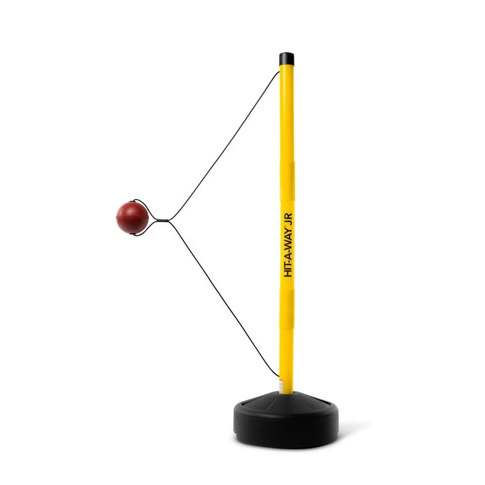 Junior Cricket Swing Trainer | Adjustable Bat-A-Way Equipment | Cricket Practice | Hand Eye Coordination