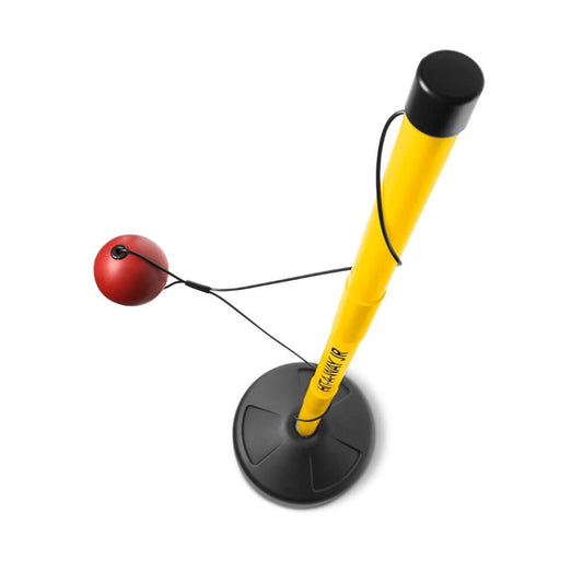 Junior Cricket Swing Trainer | Adjustable Bat-A-Way Equipment | Cricket Practice | Hand Eye Coordination