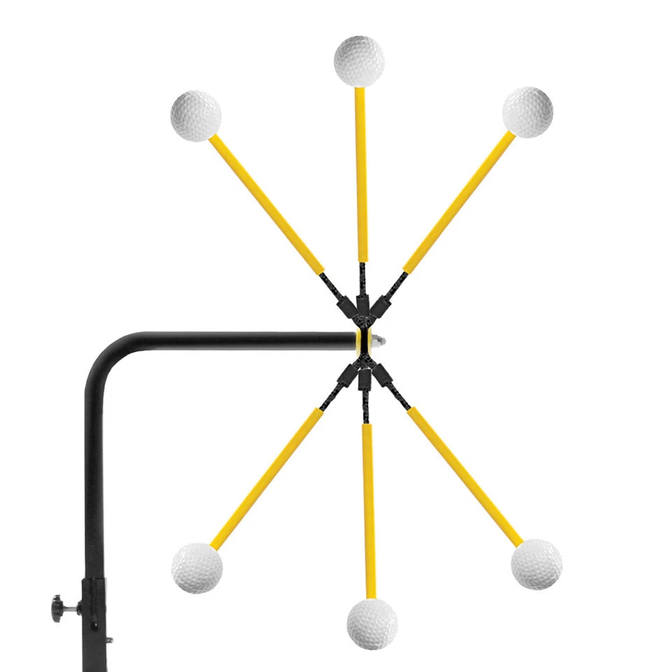 Pure Path Golf Swing/Range | Training Posture Correcting Stake Practice Tool