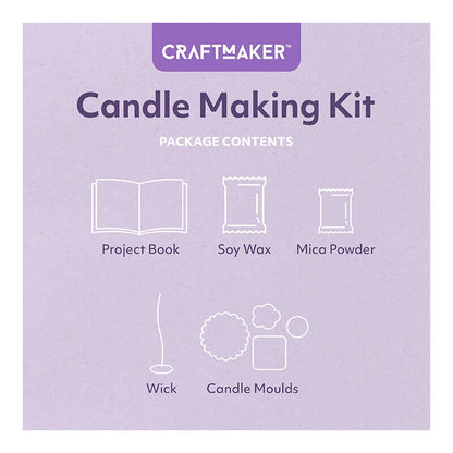 Craft Candle Maker | Candle Making Kit | Classic Art/Craft Activity Set | Meditative Hobby Project