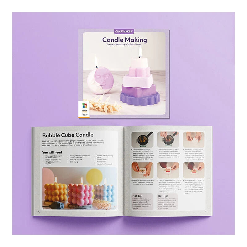 Craft Candle Maker | Candle Making Kit | Classic Art/Craft Activity Set | Meditative Hobby Project