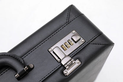 Tosca Hard Case Hand Carry | Business Briefcase Bag w/ Combination Lock Black | Organisational Pockets