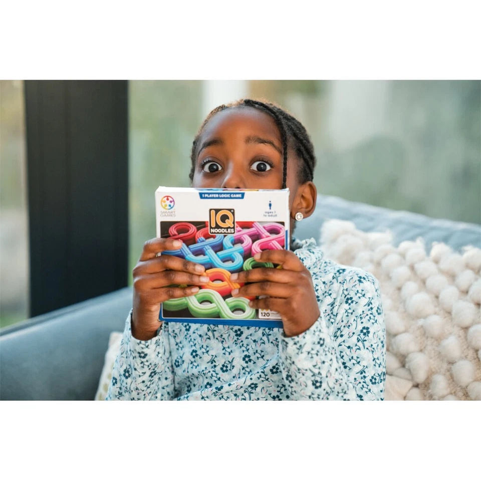 Smart Games IQ Noodles Puzzle | Kids Logic Brain Teaser | Suitable Ages 7+ | Educational Toy