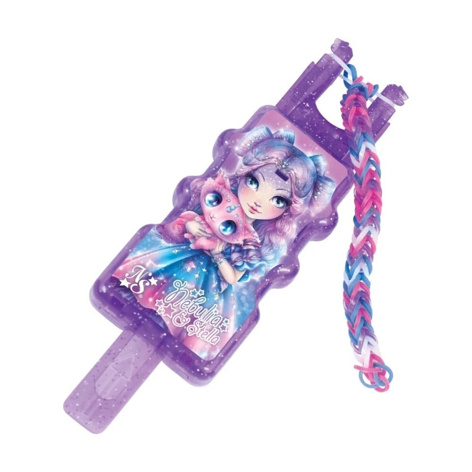 2PK Nebulous Stars Rainbow Loom NS Auto Charm Set 300 Elastics 9 Cute