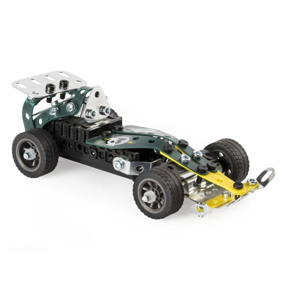 174pc Meccano 5-in-1 | Multi Model Roadster | Childrens Building Set 8Y+ | Lego Like