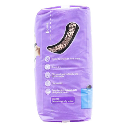 Always Menstrual Pads Long | 12x 8pc Always Discreet Soft Active Sanitary | Odorlock Technology - Neutralises odours|