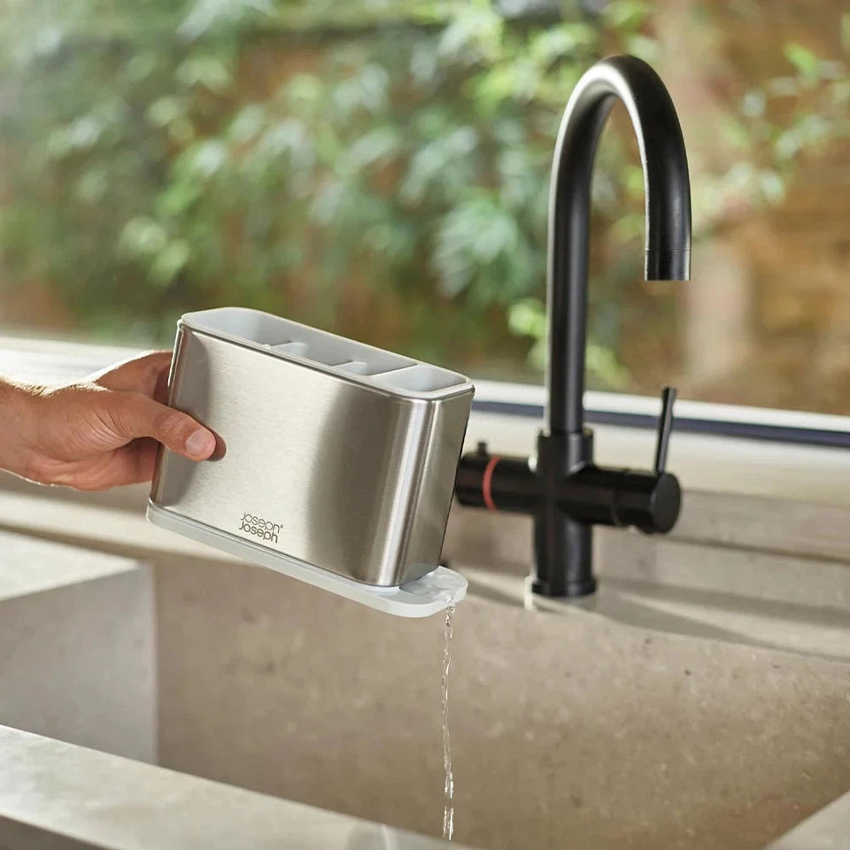 Joseph Joseph Surface Stainless Steel Cutlery Drainer Stone | Washing Goals | Draining Section