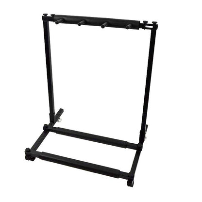 Guitar Stand Fits 3 Guitars | Bass Display Rack | Metal Contrsuction | anti-collision foam | Non-Slip