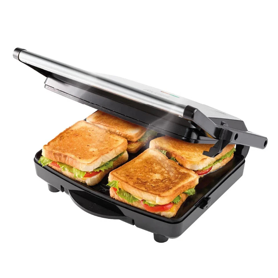 Baccarat  4 Slice Toastie Pro Sandwich Press | Griller and Toastie Maker | Easy Breakfasts | Lockable Hinge | Perfectly Toasted Focaccias/Sourdoughs/Panini/Breads