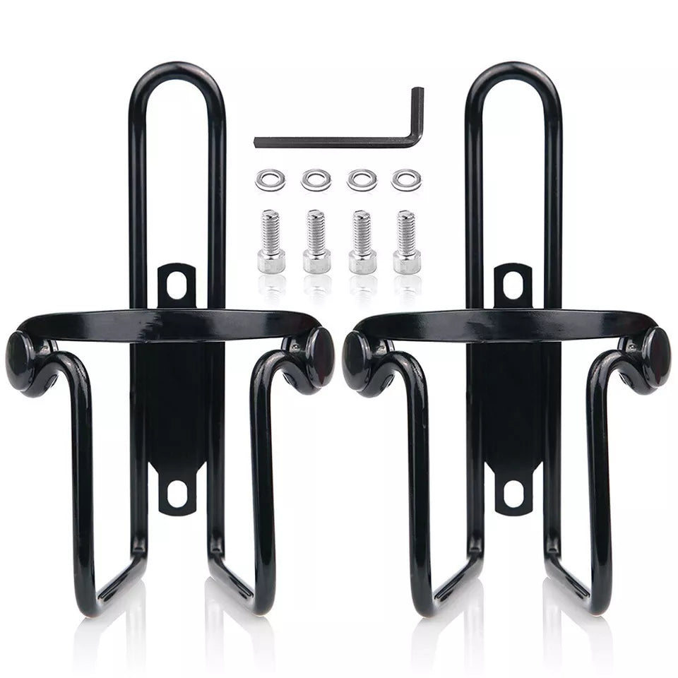 Bicycle Bottle Holder | Aluminum Drink Rack | Mountain Bike and Road Cycling | Water Bottle Cage |