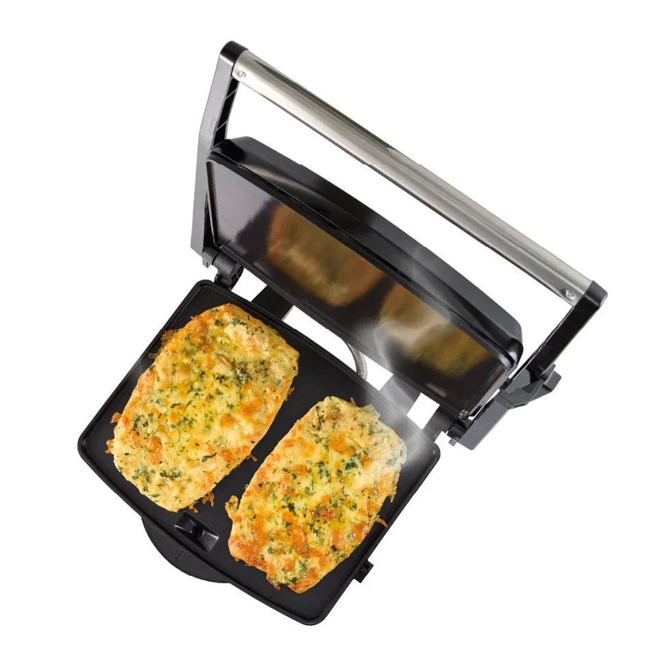 Baccarat  4 Slice Toastie Pro Sandwich Press | Griller and Toastie Maker | Easy Breakfasts | Lockable Hinge | Perfectly Toasted Focaccias/Sourdoughs/Panini/Breads