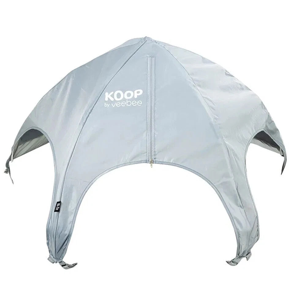 Vee Bee Koop Kids/Childrens Indoor/Outdoor Play Yard/ w/ Carry Bag And Canopy