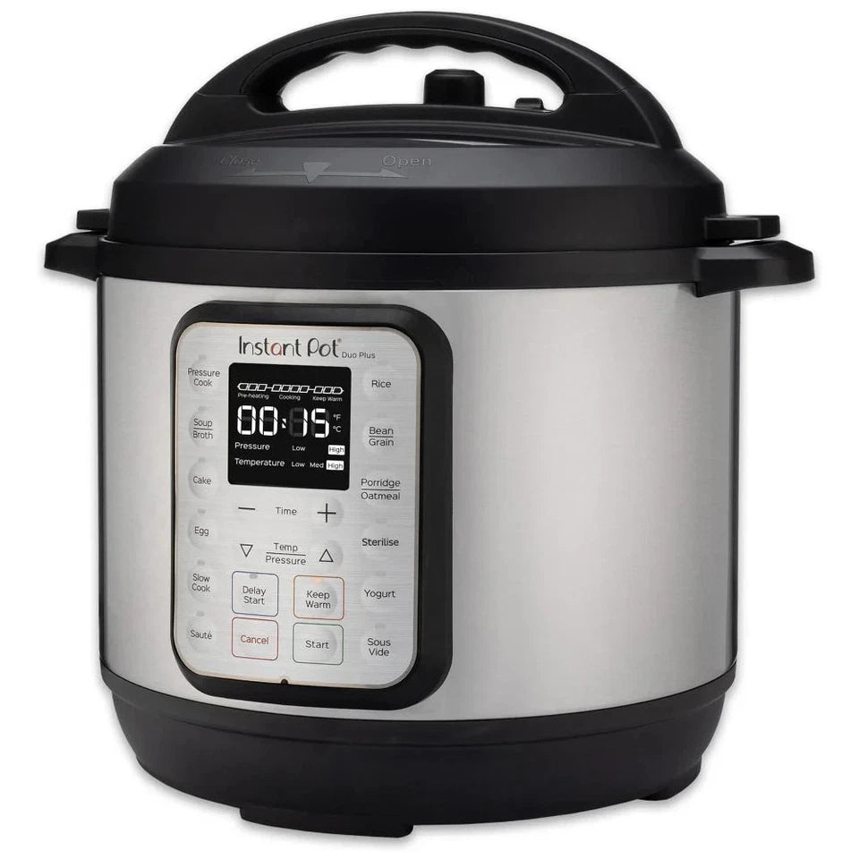 DUO Plus Stainless Steel Multi Cooker 5.7L Size 34.7X33.7X37.2cm by Instant Pot