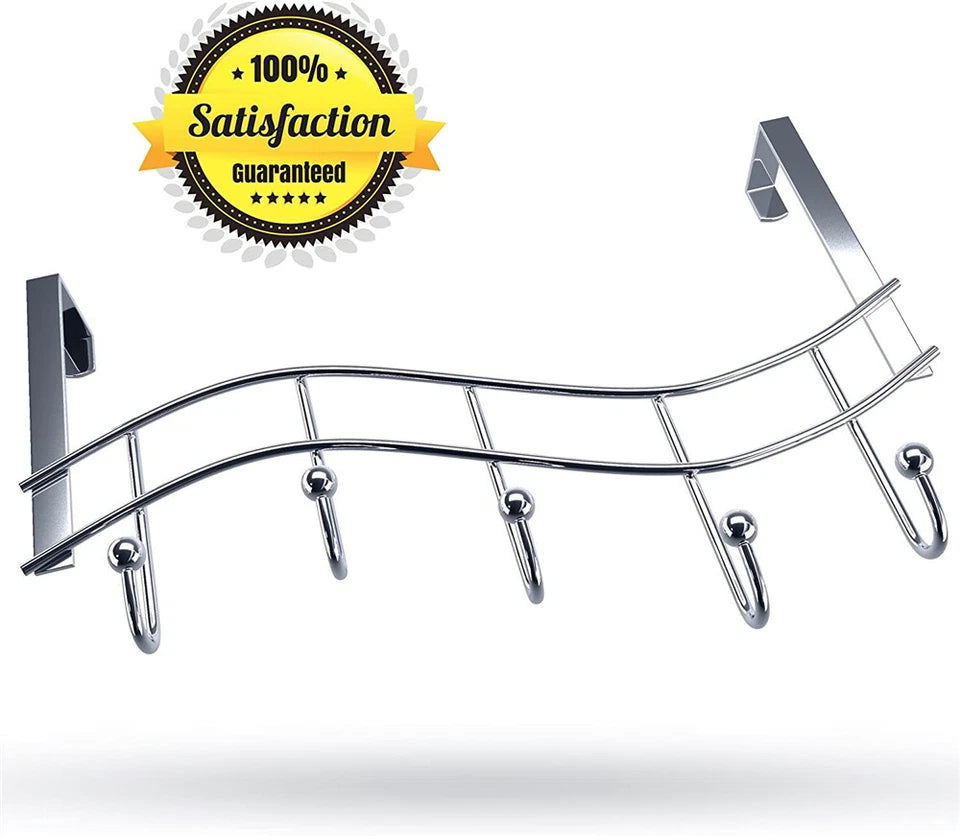 Over Door Metal Hanger Storage Holder