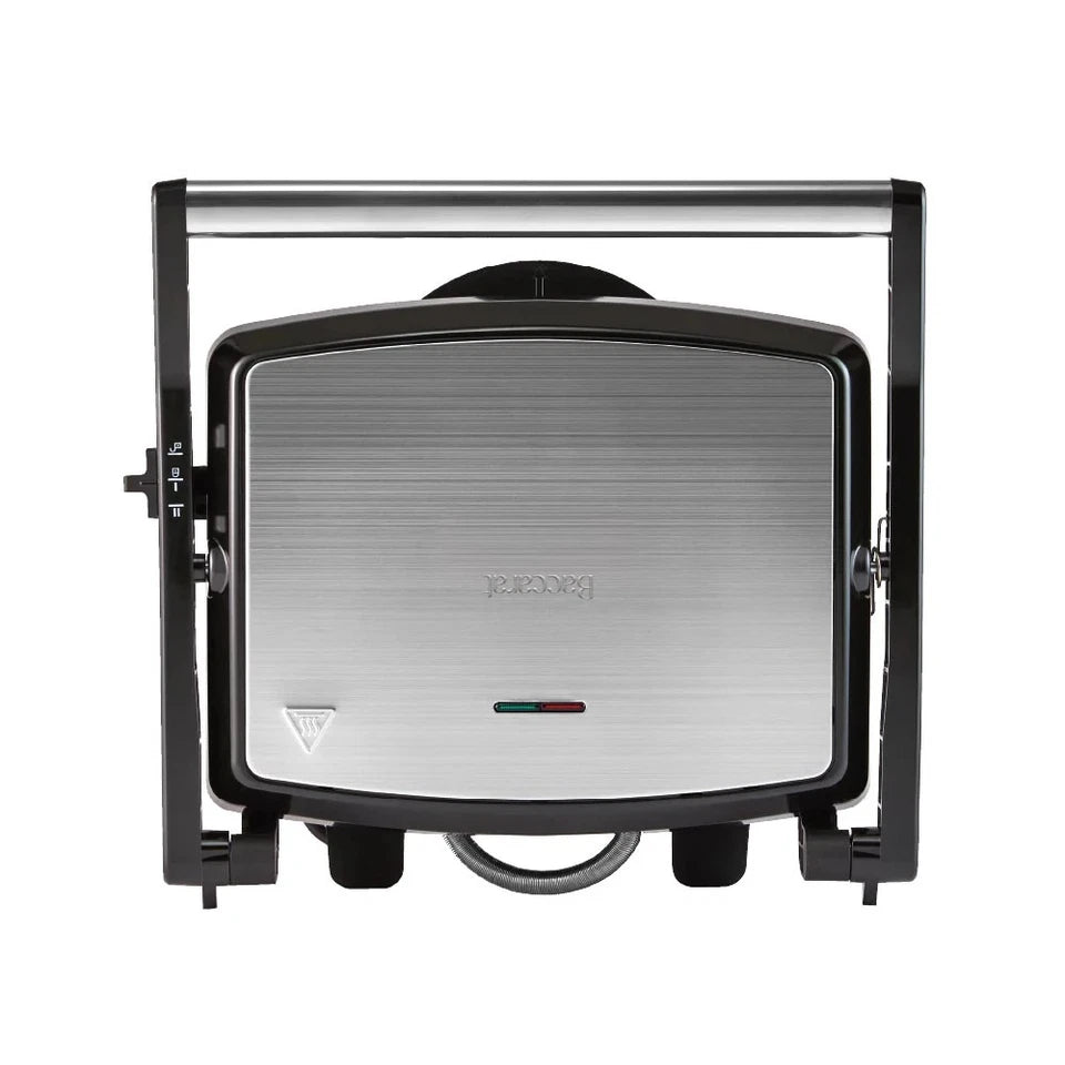 Baccarat  4 Slice Toastie Pro Sandwich Press | Griller and Toastie Maker | Easy Breakfasts | Lockable Hinge | Perfectly Toasted Focaccias/Sourdoughs/Panini/Breads