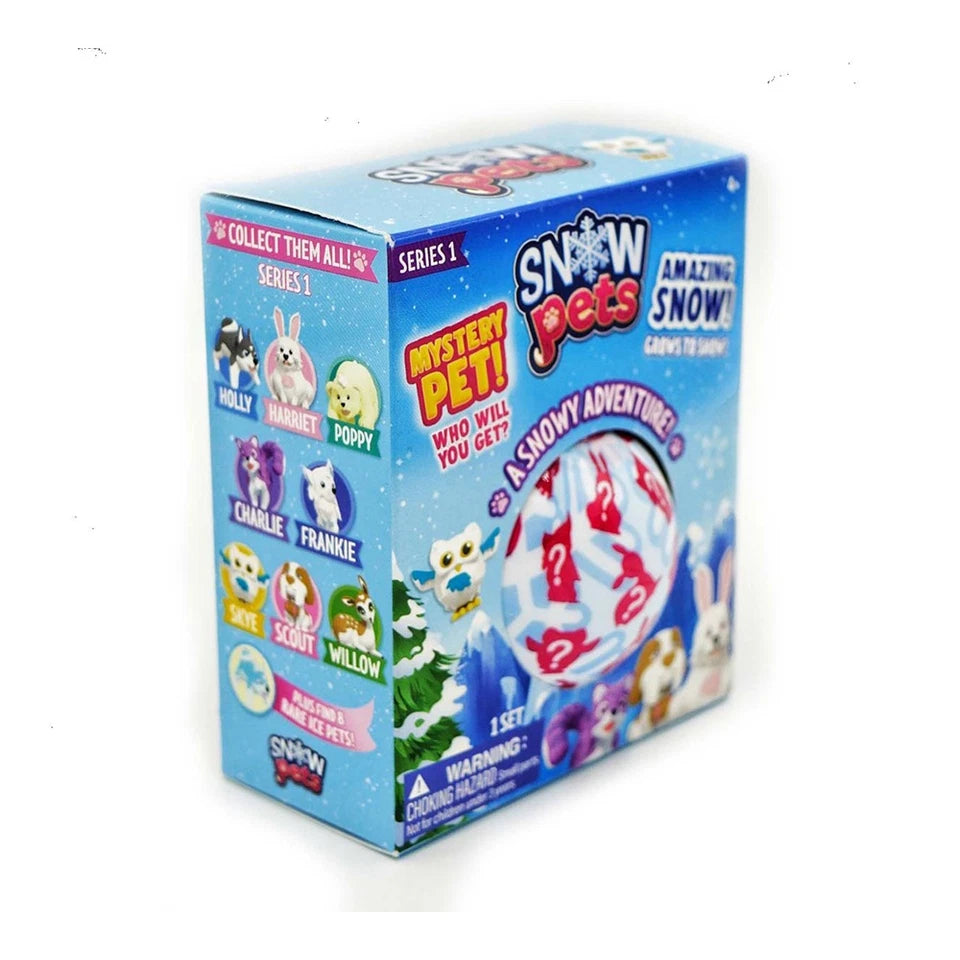 2x Be Amazing Toys Series-1 Snow Pets Mystery Toy Surprise Figure Play Kids 5y+