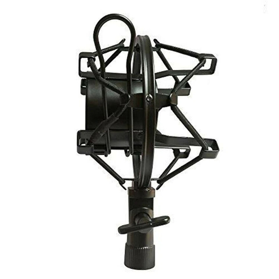 Universal Mic Suspension | Anti-Shock Mount 43-46mm | Microphone Holder Clip New