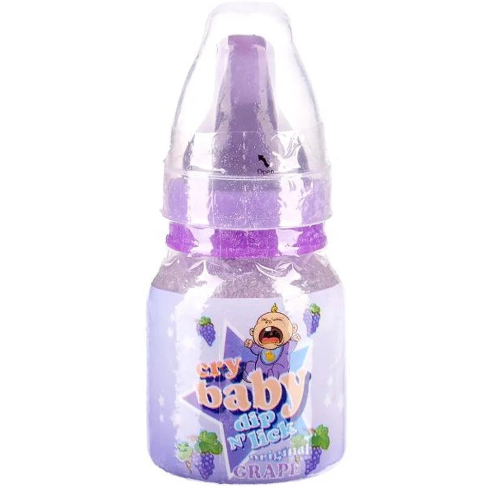 24PK Kids Candy Lolly Bulk Party Pack - Universal Candy Cry Baby Dip n Lick | 24PK Fruit Flavoured Sweet
