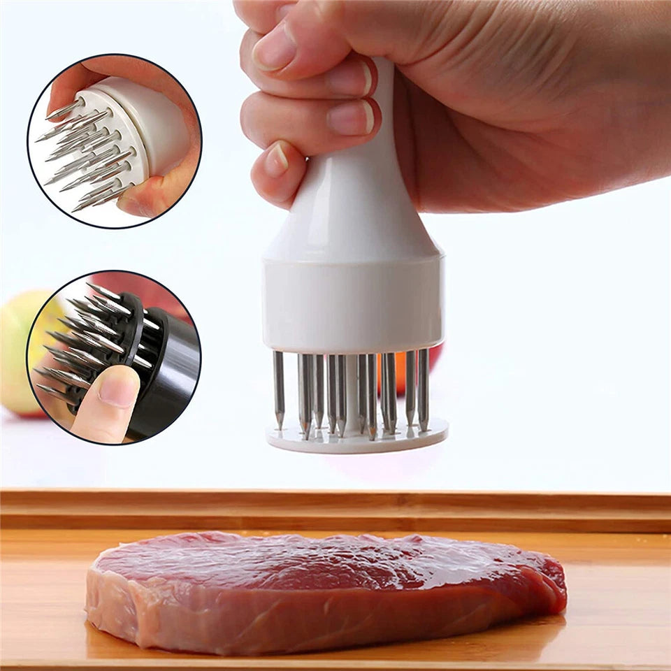 Kitchen Meat Tenderizer Steak Hammer Pin | Black