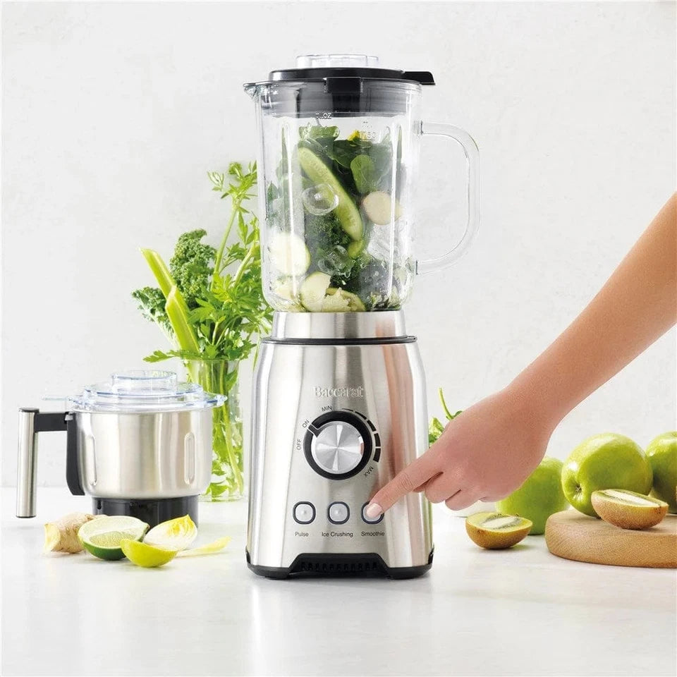 Baccarat The Flavour Blast Blender & Grinder 1.75L | Freshly Prepared Sauces/Salsas/Juices/Smoothies