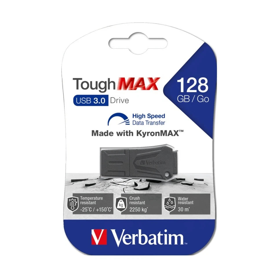 VERBATIM ToughMAX Military-Grade USB 3.2 Gen 1 Flash Drive 128GB