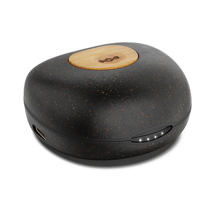 House of Marley Champion True Wireless Bluetooth 5.0 IPX4 Earphones Earbuds BLK | Sustainably Crafted