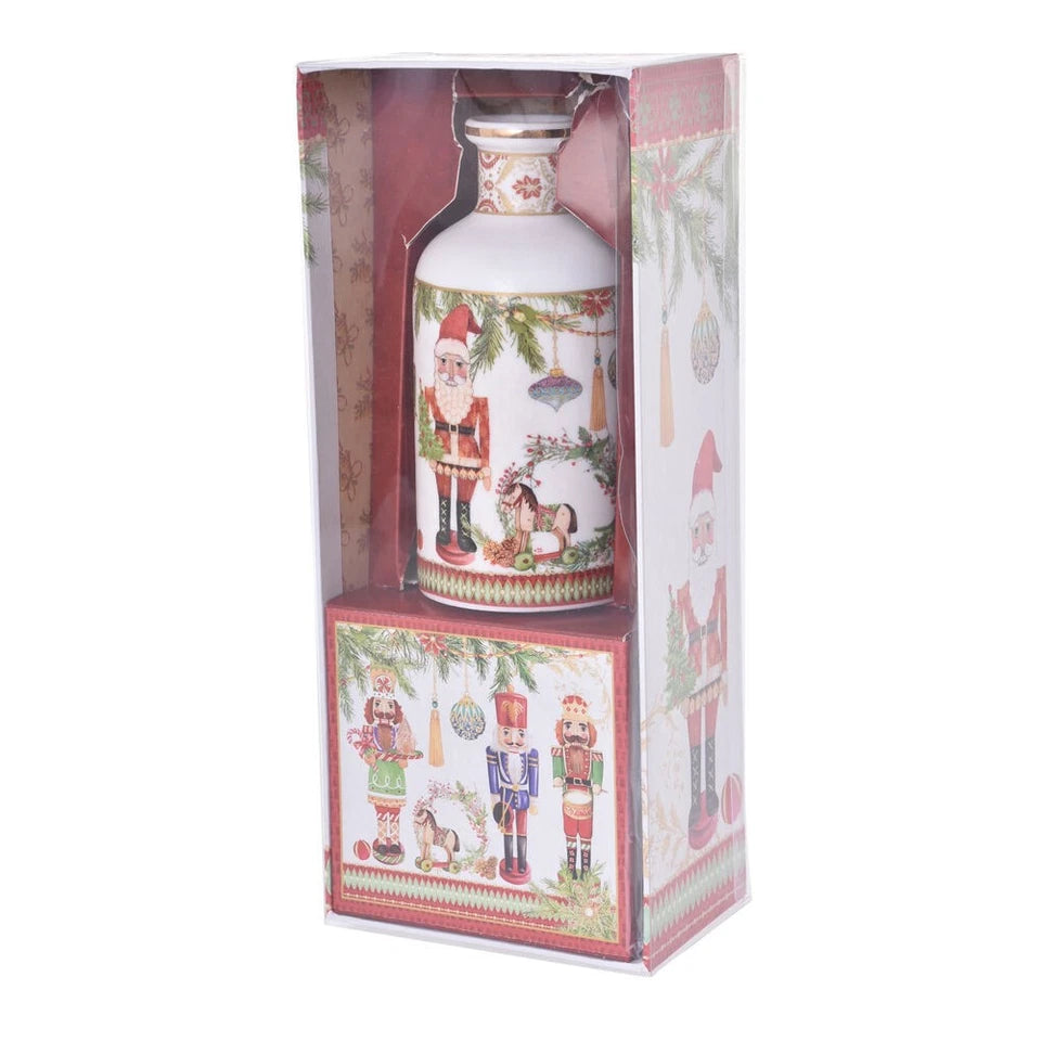 Gibson Gifts Nutcracker Christmas Cinnamon Scented Home Diffuser w/ Reeds