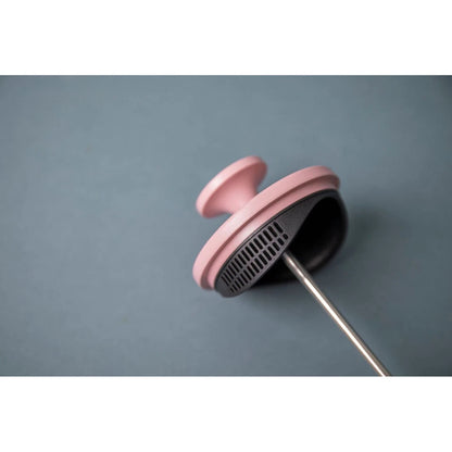 La Cafetiere Pisa 3-Cup 350ml | Stainless Steel/Glass Coffee French Press Pink | Filter Coffee | Rush Resistant Mesh | Italian Coffee Style