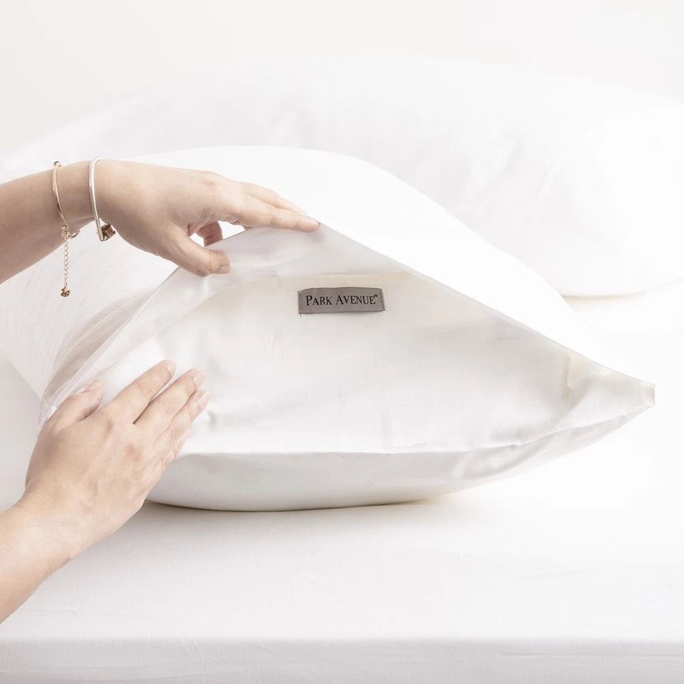 Park Avenue Single 500TC Bamboo Cotton Sheet | 2x Pillowcases | Bedding Peach Park Avenue Single 500TC Bamboo Cotton Sheet w/ 2x Pillowcases | Peach Bedding Set