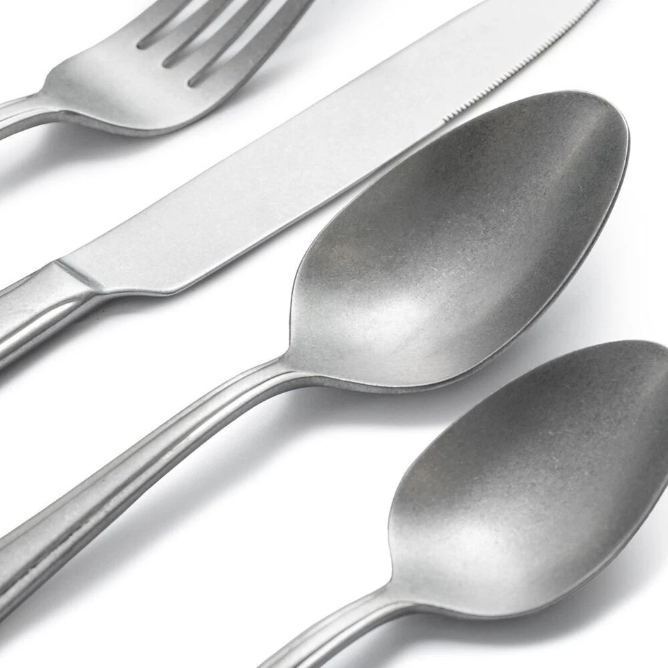 16pc Jamie Oliver Big Love Timeless Classic Cutlery Set Stainless Steel