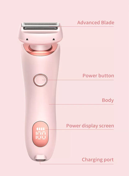 Women Pro Silk Glide Epilator | Electric Shaver Razors | Trimmer Bikini Hair Remover | 5W and 3.7V