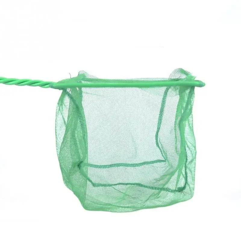 Green Fish Net | Aquarium Pond Catch Scoop 5 Inch x4 4.5 Inch