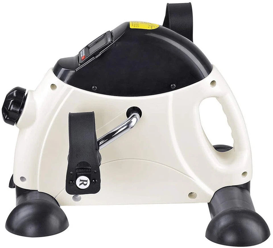 Portable Mini Pedal Exerciser Gym Bike Fitness Cycle Leg/Arm LCD Display Trainer