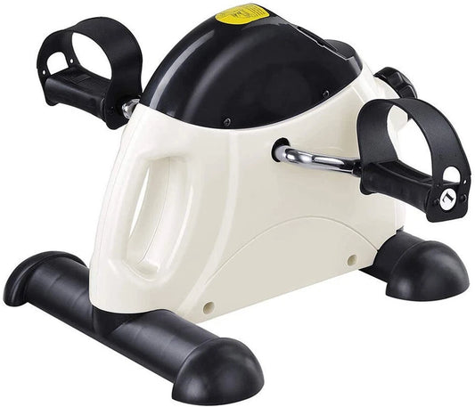 Portable Mini Pedal Exerciser Gym Bike Fitness Cycle Leg/Arm LCD Display Trainer