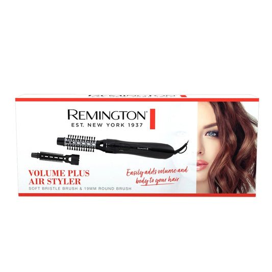 Remington 500W Volume | Plus Air Salon Ceramic Heated Blow Dry | Bristle Hair Brush