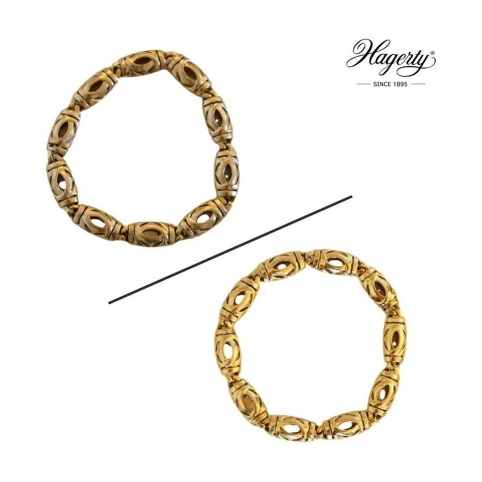 Hagerty Gold Clean Bath | Jewellery Care Tool/Accessory | 2PK Shine Restorer 170ml