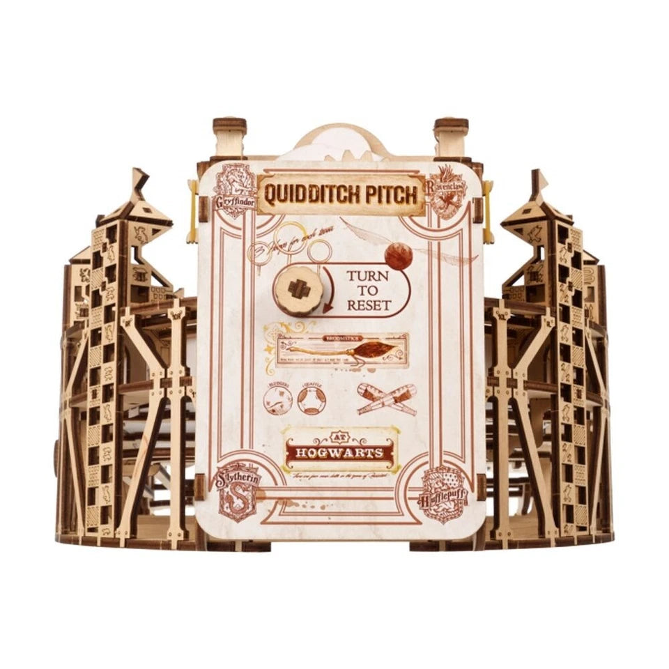 UGears Harry Potter Quidditch Stadium | Pinball Wooden 3D Puzzle 402pc | Suitable for 14y+