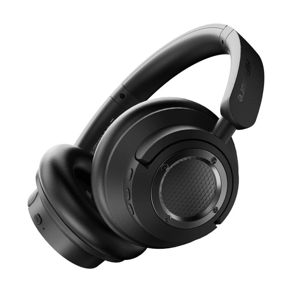 HiFuture FutureTour X Hybrid ANC Wireless Bluetooth Over Ear Headphones Black