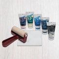 Speedball Art & Craft Gel Plate Printing Kit Print/Mixed Media 5x5 Inch