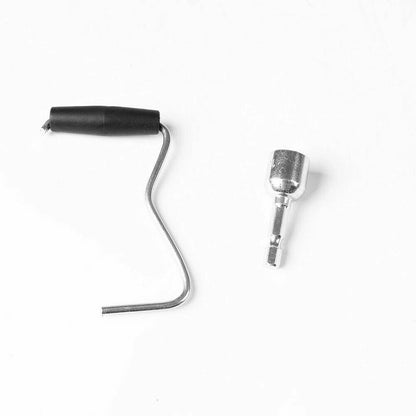 Camping Tent Pegs X20 | Heavy Duty Screw Steel | In Ground Camping Outdoor Stakes | Rust and Corrosion Resistant