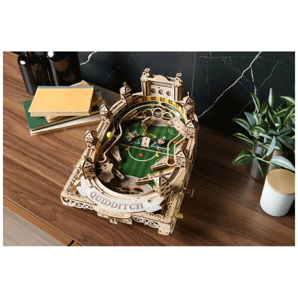 UGears Harry Potter Quidditch Stadium | Pinball Wooden 3D Puzzle 402pc | Suitable for 14y+