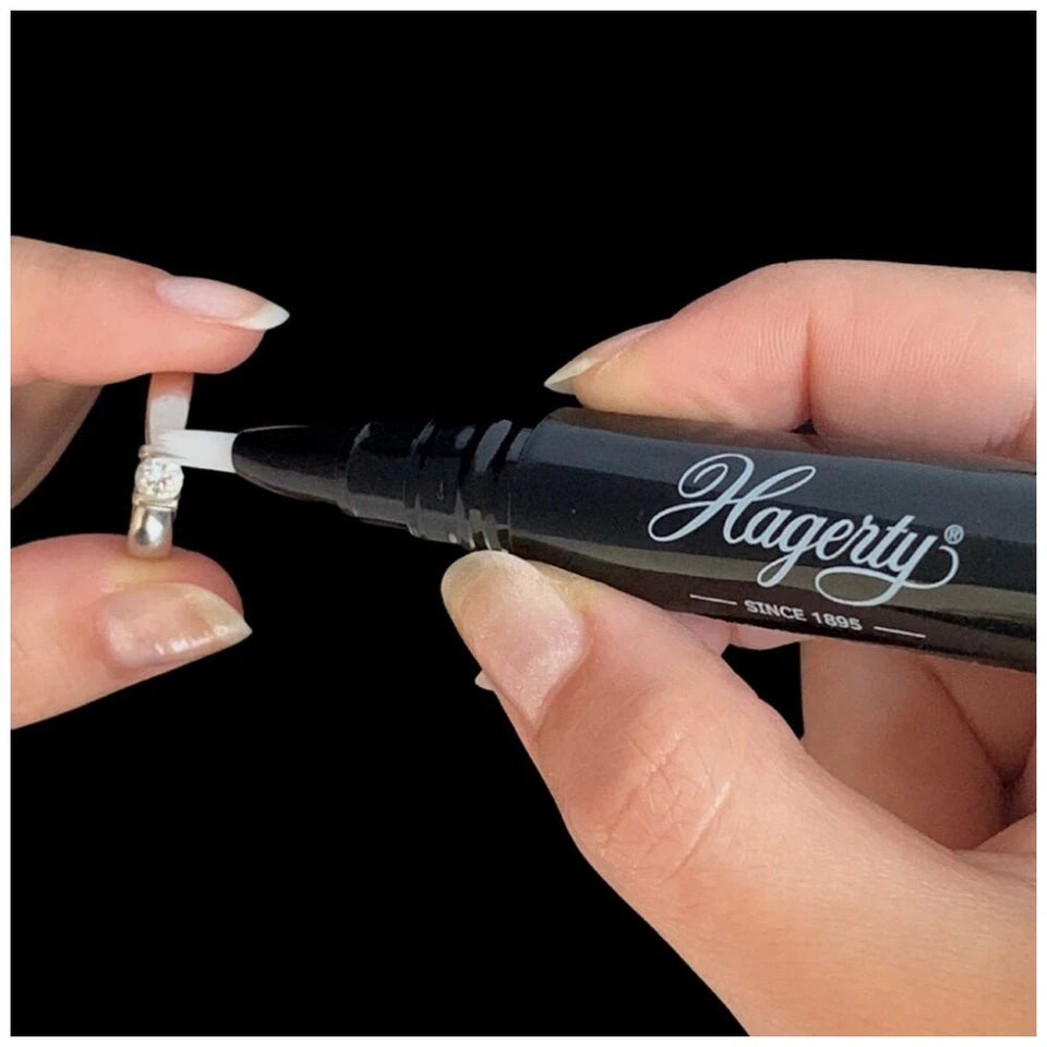 Hagerty Precious Stone Cleaning Pencil | 2PK  Diamond/Sapphire/Ruby Cleaner 4ml