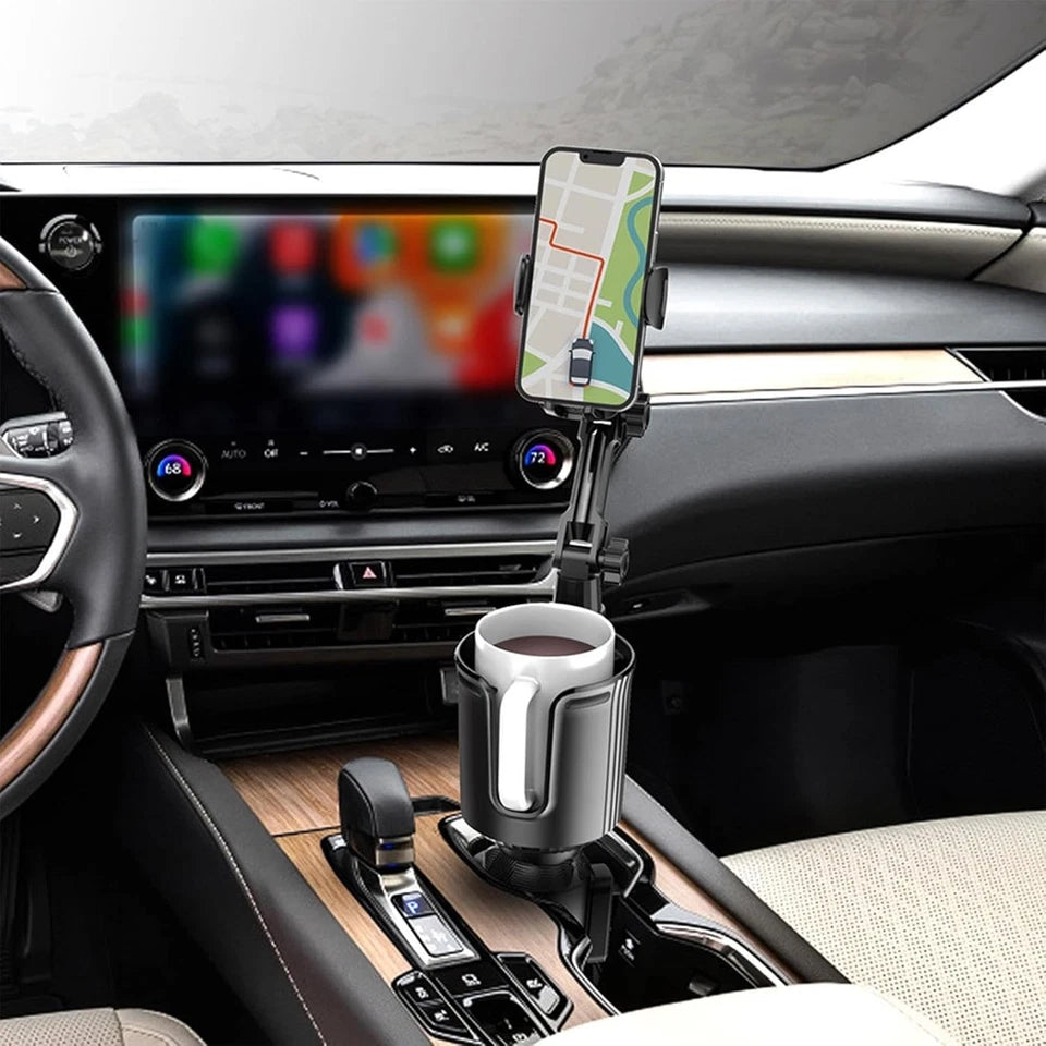 Universal Car Cup Holder | Beverage Water Bottle | Coffee & Food Storage Organizer