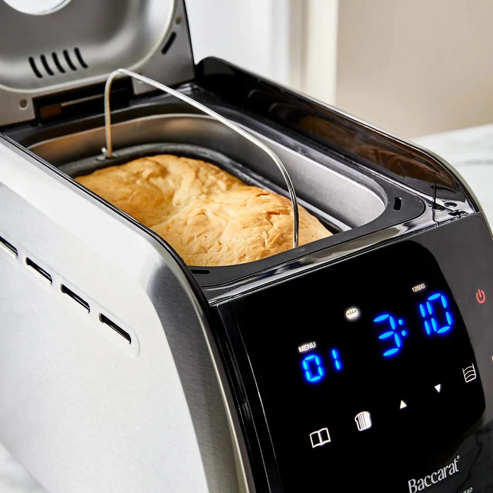Baccarat The Ultimate Loaf Bread Maker | Fresh Bread Maker | 3 Loaf Sizes and Crust levels | Set and Forget Technology