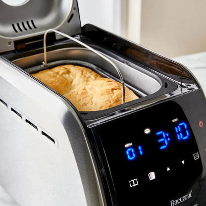 Baccarat The Ultimate Loaf Bread Maker | Fresh Bread Maker | 3 Loaf Sizes and Crust levels | Set and Forget Technology
