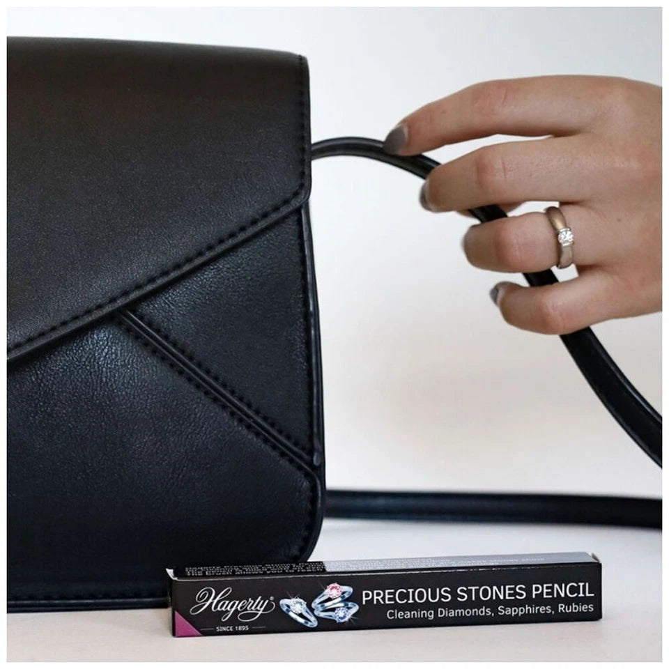 Hagerty Precious Stone Cleaning Pencil | 2PK  Diamond/Sapphire/Ruby Cleaner 4ml