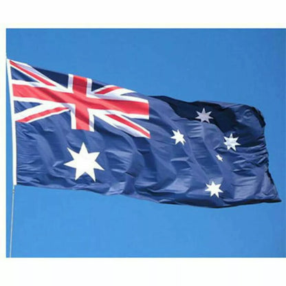 Australian Aussie Flag | Spun Polyester Brass Metal Clips | 1800x900mm | HEAVY DUTY FLAG