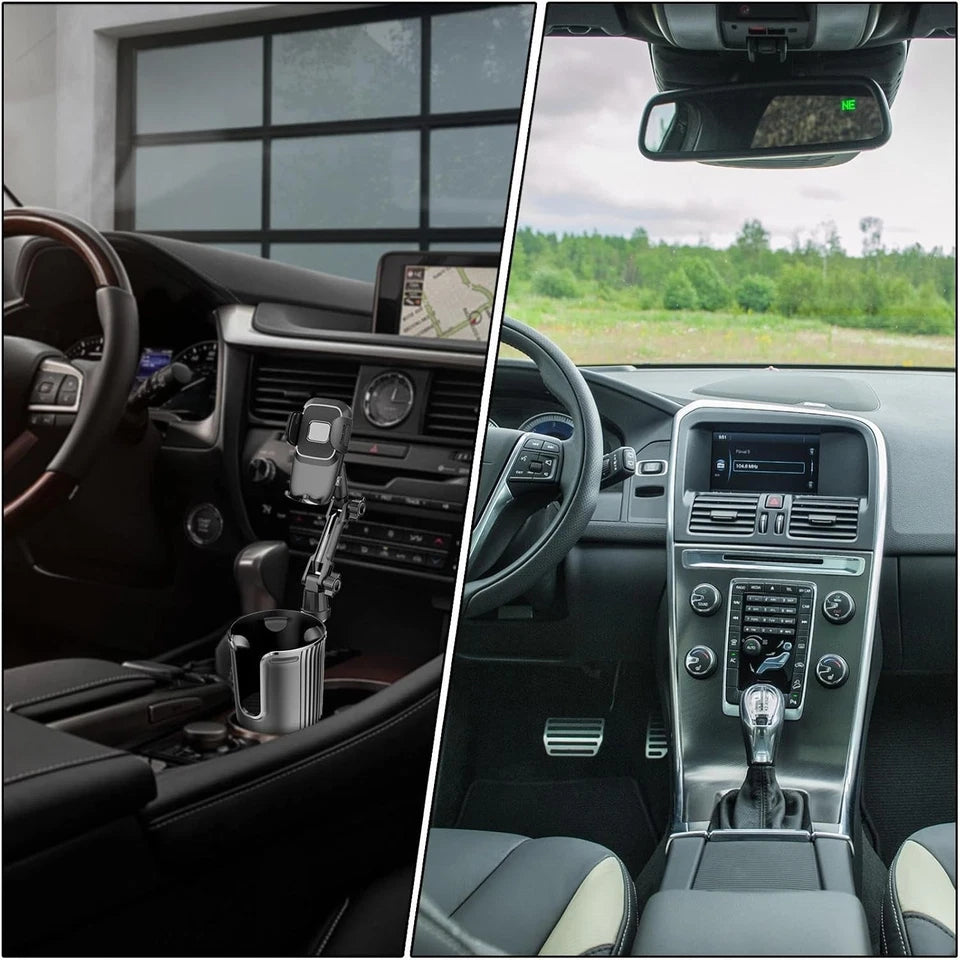 Universal Car Cup Holder | Beverage Water Bottle | Coffee & Food Storage Organizer