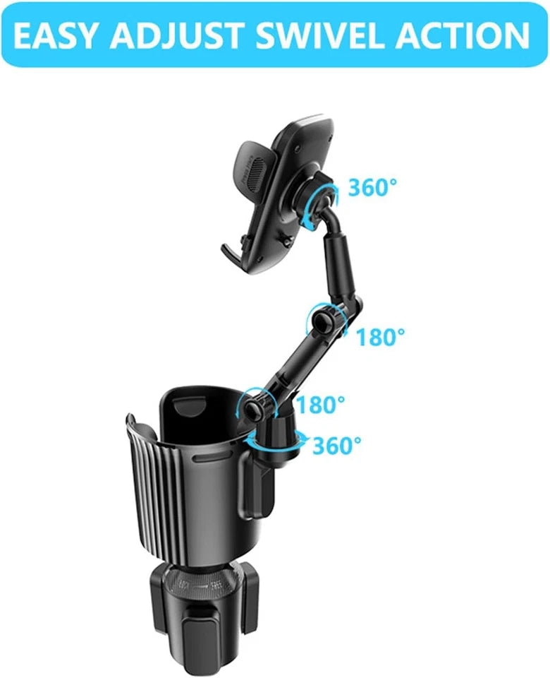 Universal Car Cup Holder | Beverage Water Bottle | Coffee & Food Storage Organizer